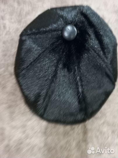 Мужская норковая кепка