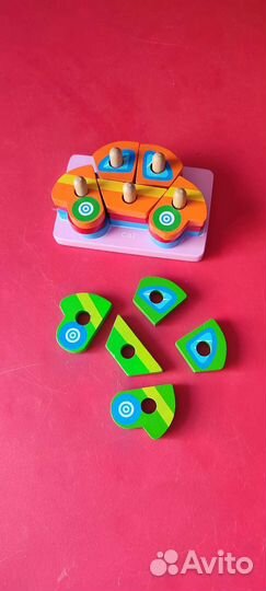 Деревянные игрушки развивайки