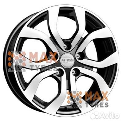 K&K кс704 Алмаз черный 6.5/0 R16