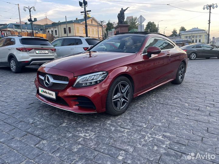 Mercedes-Benz C-класс 1.6 AT, 2019, битый, 99 800 км