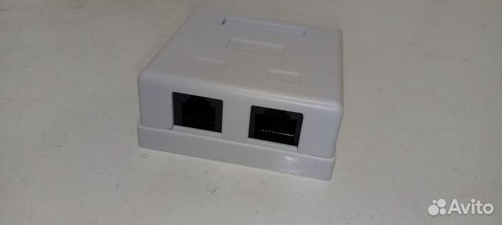 Розетка комбинированная RJ-45 + RJ-11 rexant