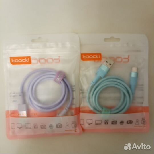 Кабель USB Type-C - USB Type-A (1м,в ассортименте)