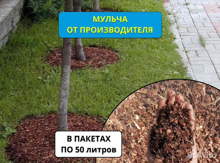 Мульча из коры сосны для вашего сада