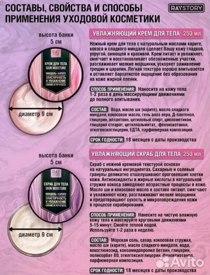 Подарочный набор для ухода за телом