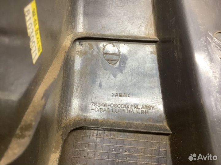 Накладка (кузов внутри) правая Ssang Yong Korando