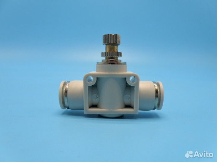 Кран игольчатый пластиковый 12х8