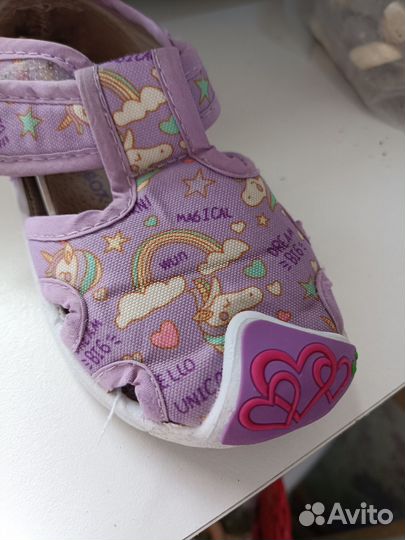 Босоножки для девочки 23 размер