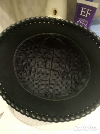 Шляпка фетровая женская