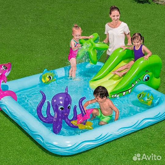 Бассейн -горка, центр детский