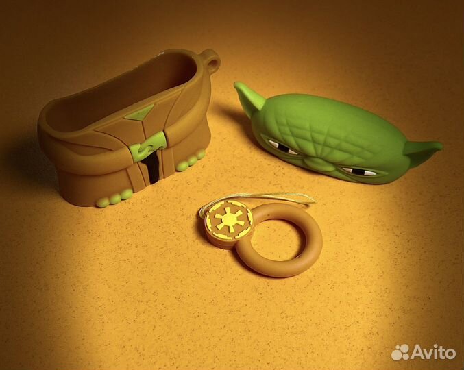 Чехол на AirPods Pro Йода