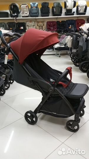 Коляска прогулочная Rant SKY до 22 кг (Cherry)