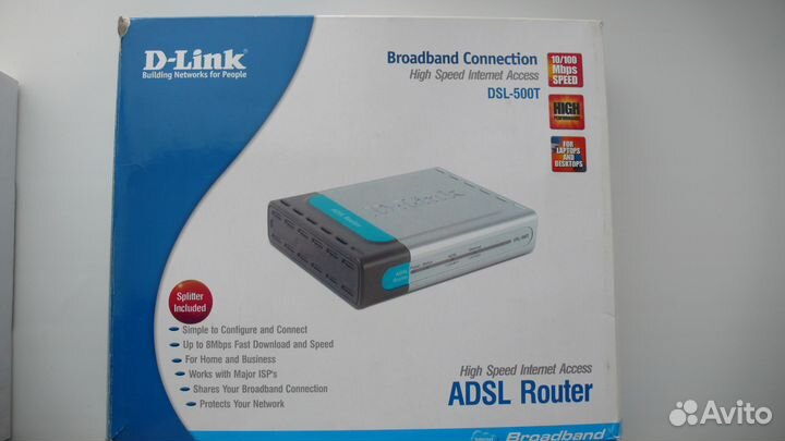 Модем D-link DSL-500T