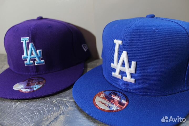 Кепка New Era LA Dodgers Фиолетовая