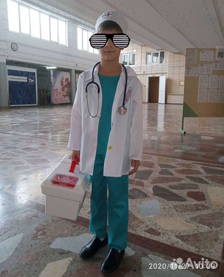 Костюм доктора детский