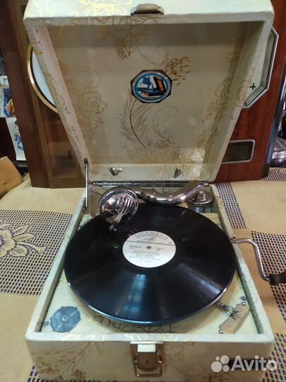 Патефон СССР эксклюзив рабочий
