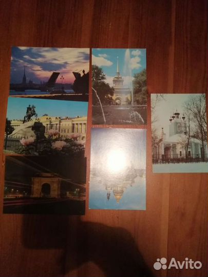 Санкт-Петербург и другие города, виды, открытки