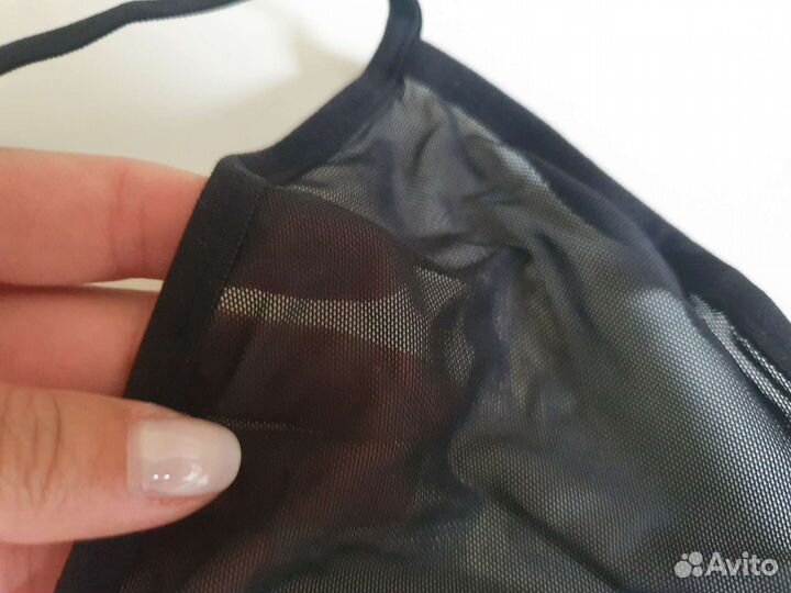 Отрез ткани эластичная сетка