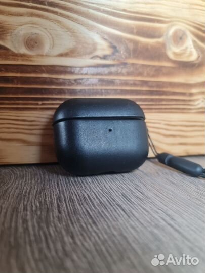 Чехол натуральная кожа на Airpods Pro/Pro 2
