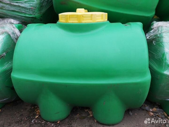 Емкость 200 литров горизонтальная