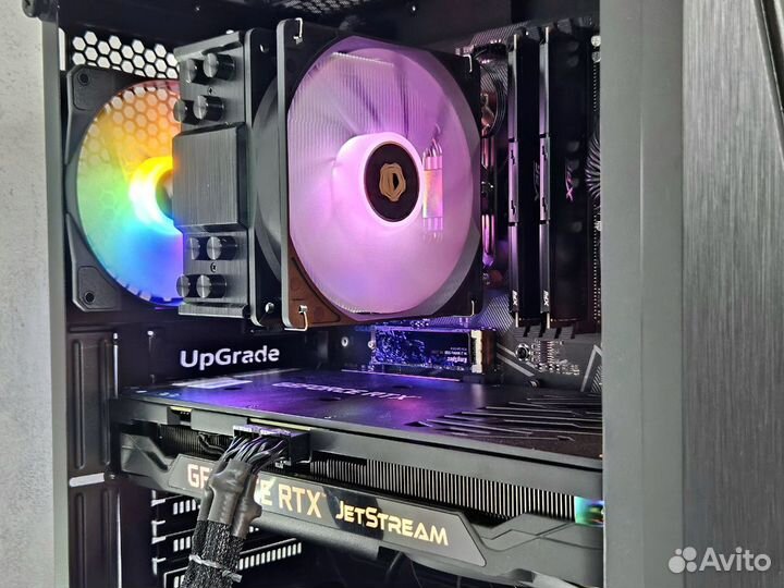 Игровой пк Ryzen 5600x, RTX 3070, DDR4 16GB, NVMe