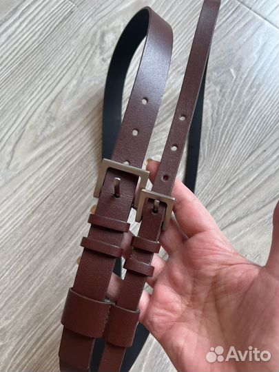 Ремень новый двойной