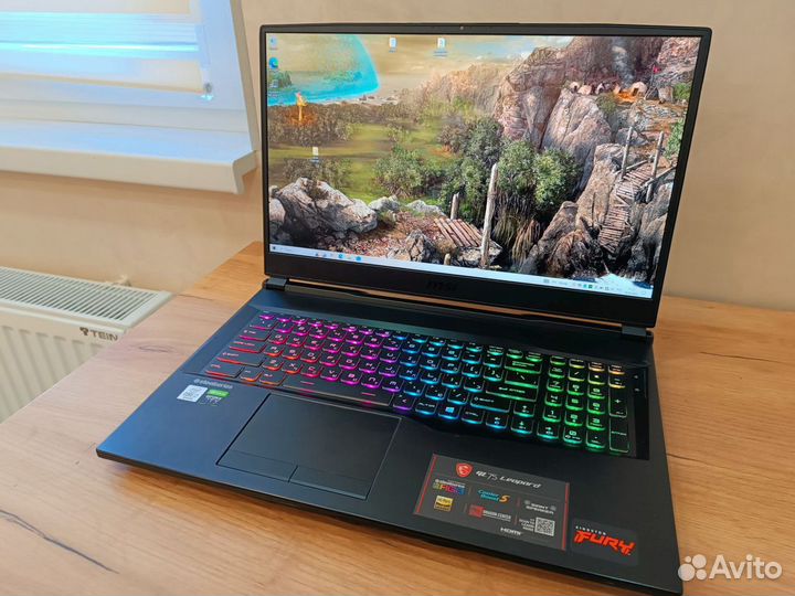 Msi 17.3/intel i7/32gb/RTX 2070 8gb
