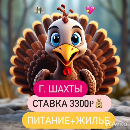 Мойщик/Вахта в Шахтах/Птицефабрика/3-х раз.питание