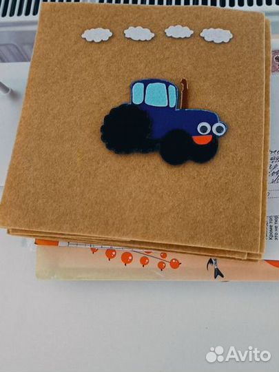 Развивающая книжка из фетра