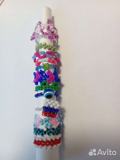 Кольцо из бисера