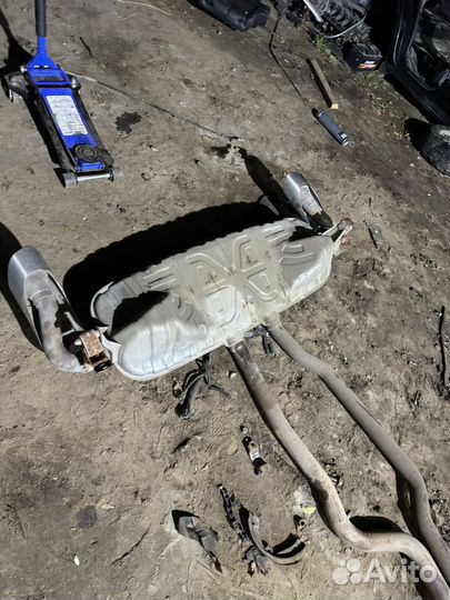 Выхлопная система porsche cayenne s 955