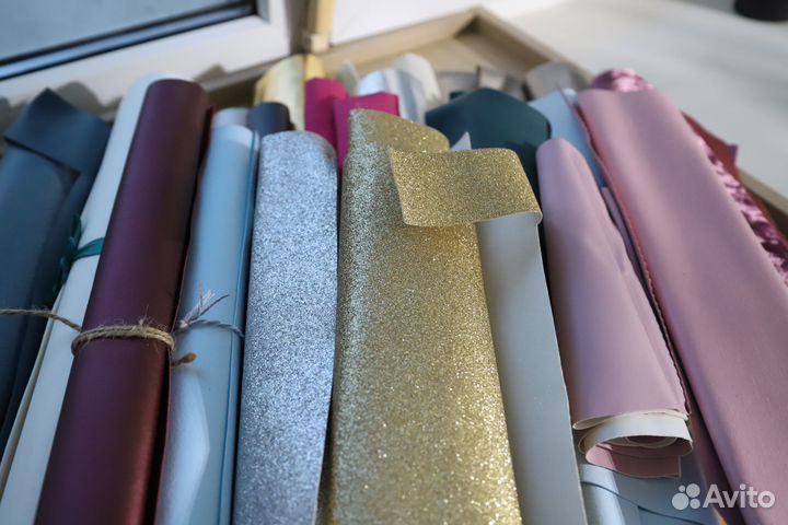 Материалы для скрапбукинга (кожзам и замша)