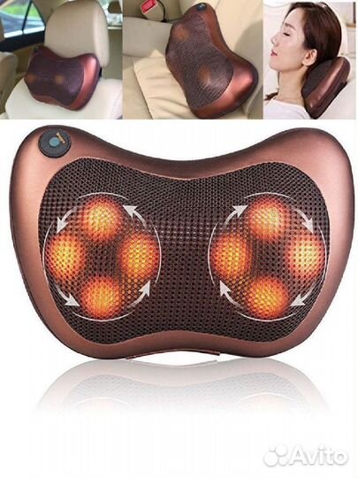 Массажная подушка / Массажер для шеи