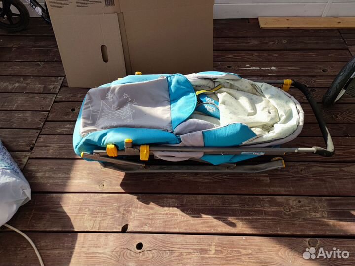 Детские санки коляска Ника