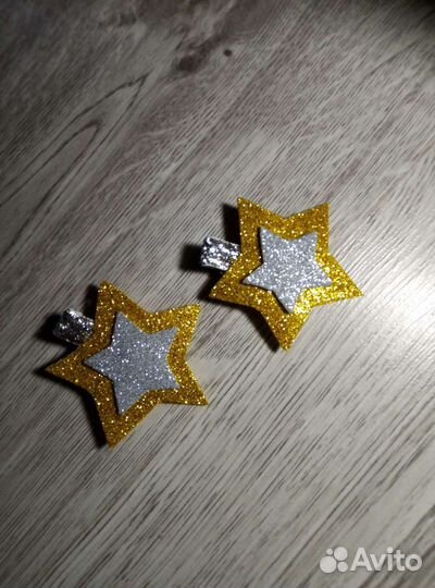 Ободок, заколки к костюму звездочки