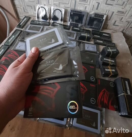 SSD Goldenfir, KingSpec 128гб,240гб,360, 480,500гб