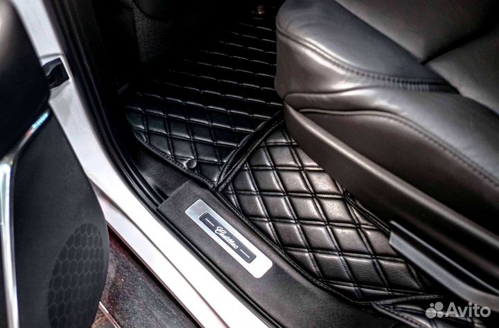 Ковры в салон для Cadillac Escalade 2020г