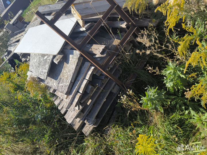 Обрезки досок на дрова бу бесплатно