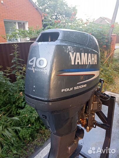 Лодочный мотор Yamaha F40 без пробега по РФ