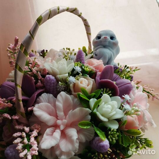 Букет в корзине к дню матери