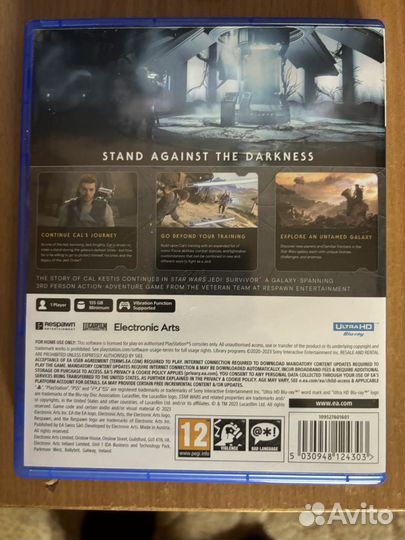 Star Wars jedi survivor ps5