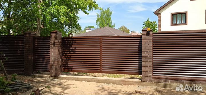 Заборы с установкой от производителя