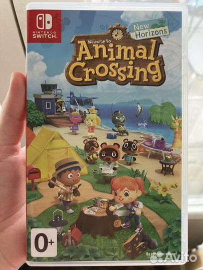 Animal crossing картридж для nintendo switch