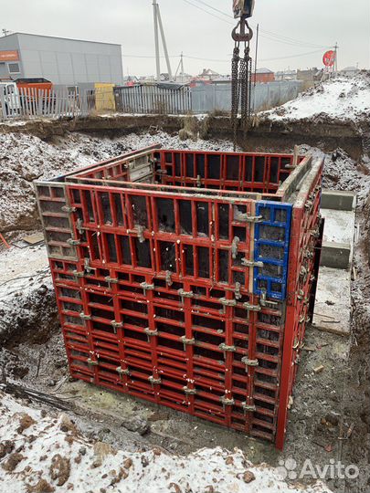 Аренда опалубки (щиты, ригели, стойки, фанера)