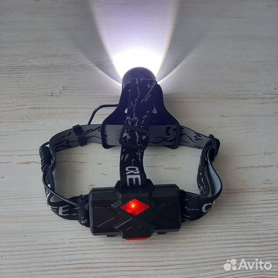 Мощный налобный фонарь