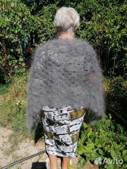 Палантин пуховый шарф