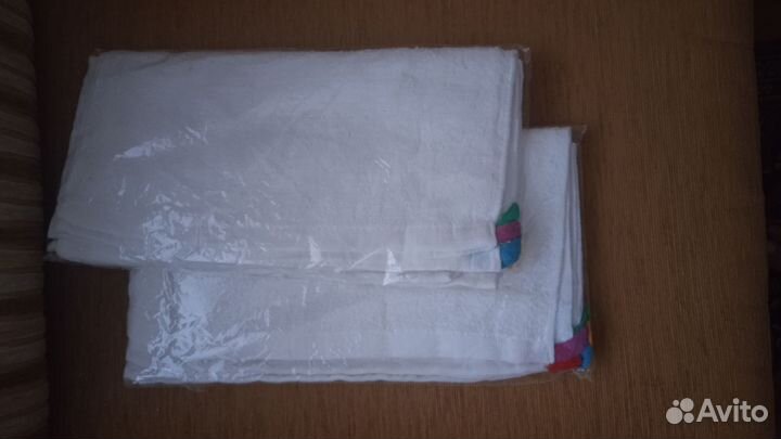 Набор махровых салфеток на петельках