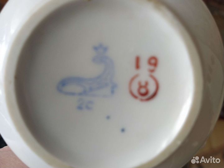 Чайные пары Богдановичский фарфор