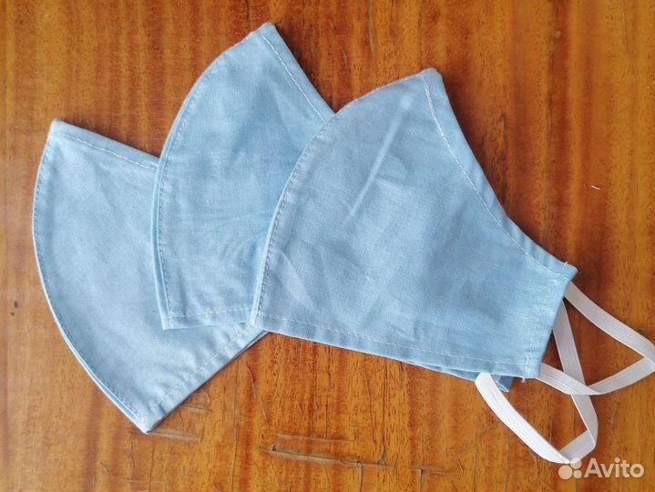 Защитная маска многоразовая из ткани