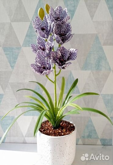 Цимбидиум искусственный цветок