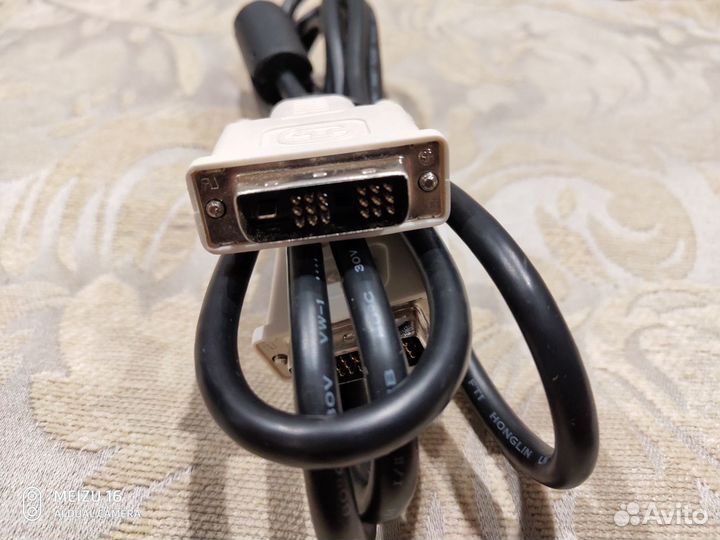 Кабель dvi-dvi